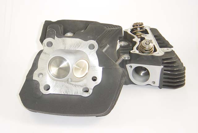 HAMMER PERFORMANCE SMASH CNC Ported Harley Twin Cam Cylinder Heads
