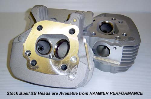 High Performance XB Cylinder Heads for Harley Davidson XL Sportster and Buell Models
